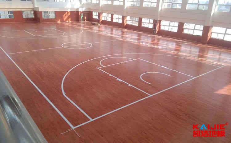 学校运动篮球地板施工技术方案