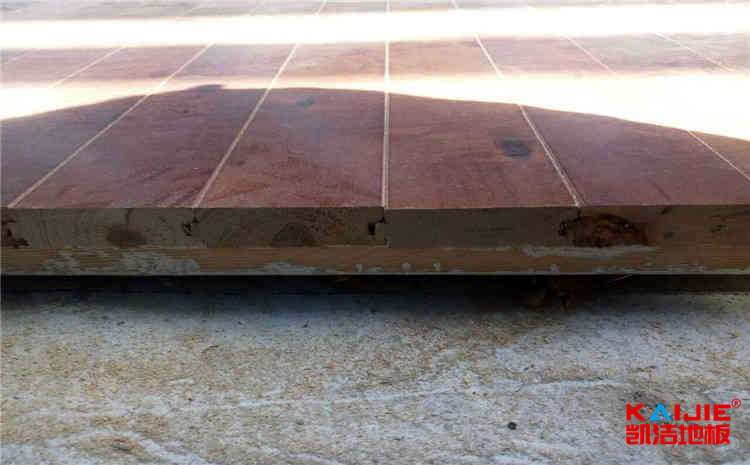硬木企口体育馆实木地板怎么维修？